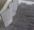 SILVER TRAVERTINE POOL COPINGS